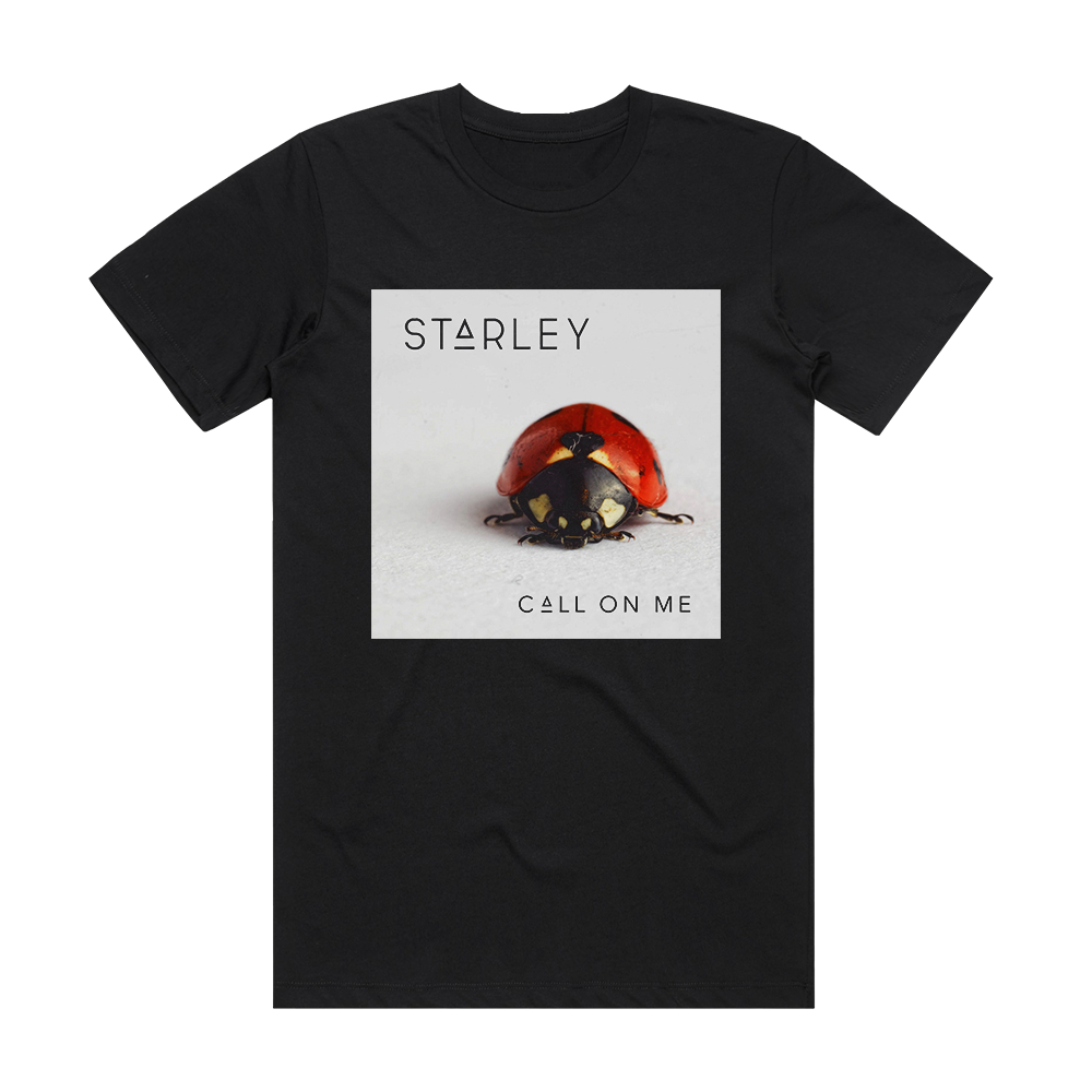 Starley Call On Me 2 Album Cover T-Shirt Black – ALBUM COVER T-SHIRTS