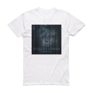 Satellite Stories Campfire Album Cover T-Shirt White