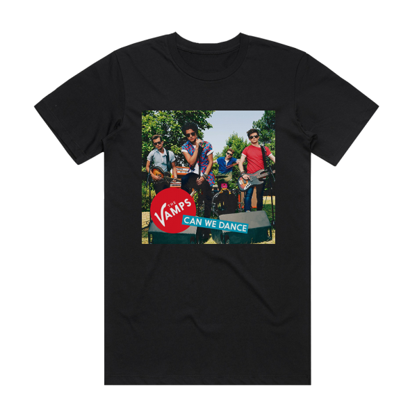 The Vamps Can We Dance Album Cover T-Shirt Black