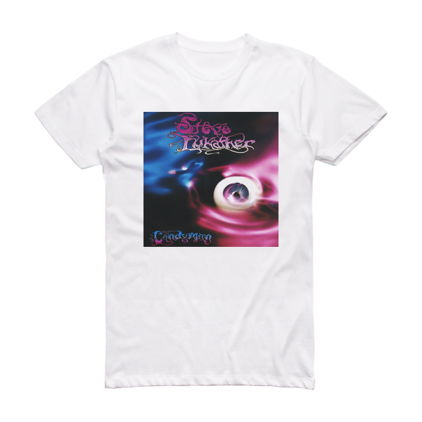 Steve Lukather Candyman Album Cover T-Shirt White