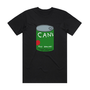 Stephen Malkmus Cans Ege Bamyasi Played By Stephen Malkmus And Friends Album Cover T-Shirt Black