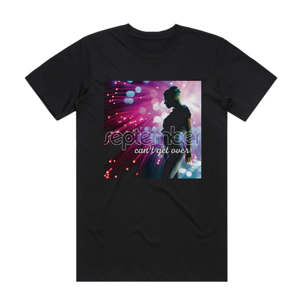 September Cant Get Over 2 Album Cover T-Shirt Black