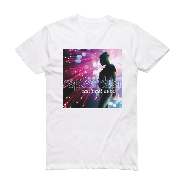 September Cant Get Over 2 Album Cover T-Shirt White