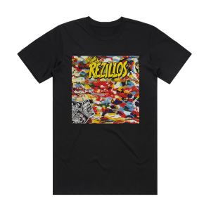 The Rezillos Cant Stand The Rezillos The Almost Complete Rezillos Album Cover T-Shirt Black