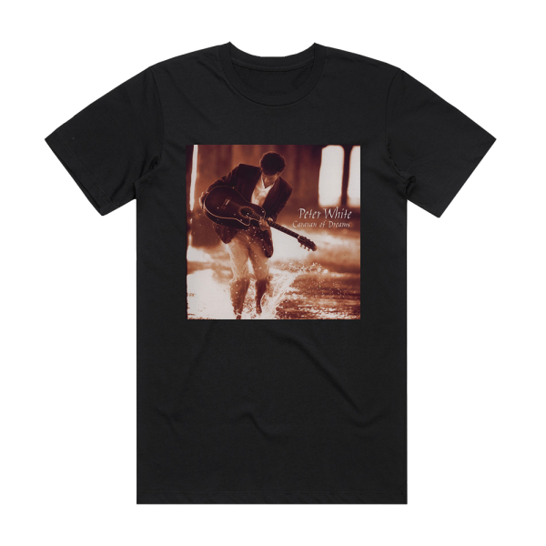 Peter White Caravan Of Dreams Album Cover T-Shirt Black