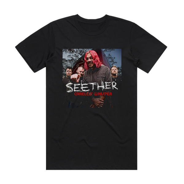 Seether Careless Whisper Album Cover T-Shirt Black