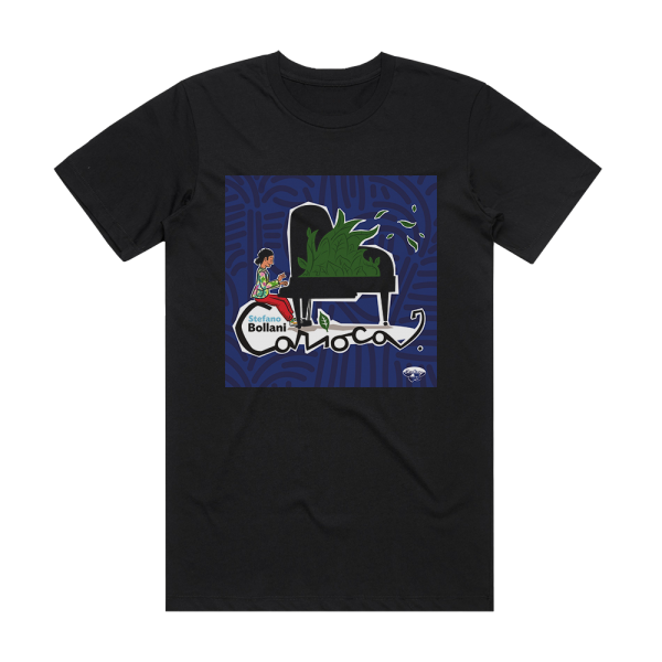 Stefano Bollani Carioca Album Cover T-Shirt Black