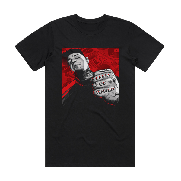 Vinnie Paz Carry On Tradition Album Cover T-Shirt Black