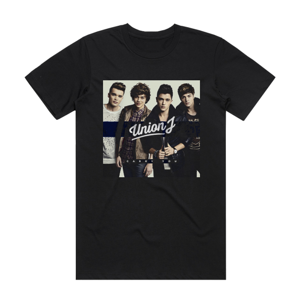 Union J Carry You Album Cover T-Shirt Black