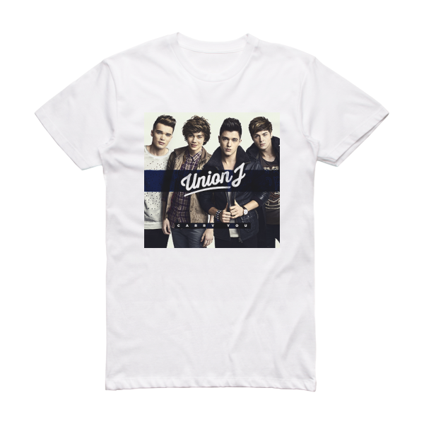 Union J Carry You Album Cover T-Shirt White