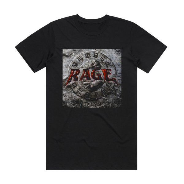 Rage Carved In Stone Album Cover T-Shirt Black