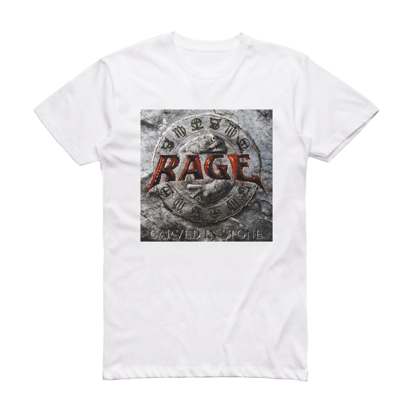 Rage Carved In Stone Album Cover T-Shirt White