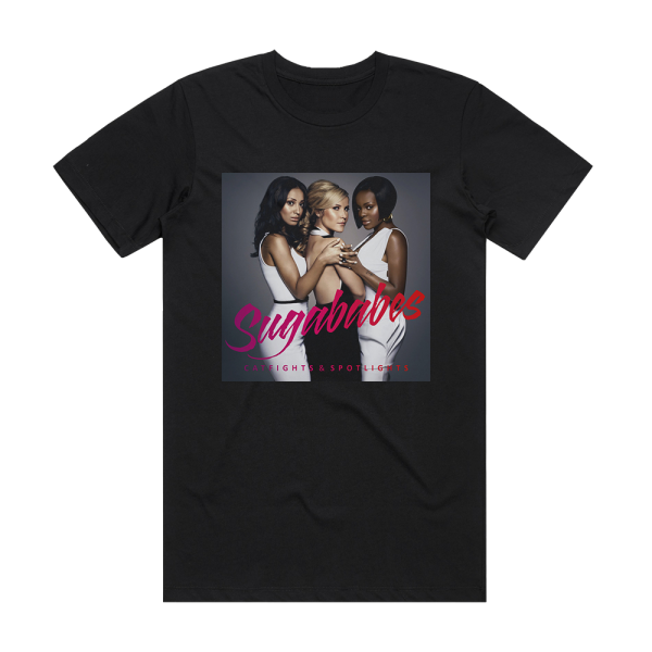 Sugababes Catfights And Spotlights Album Cover T-Shirt Black