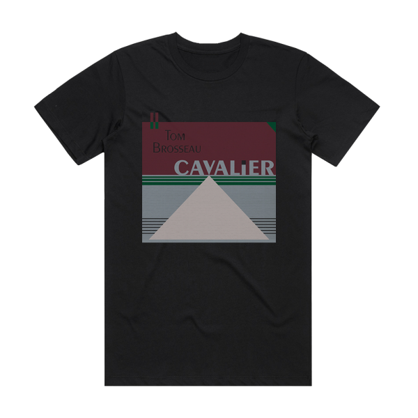 Tom Brosseau Cavalier Album Cover T-Shirt Black