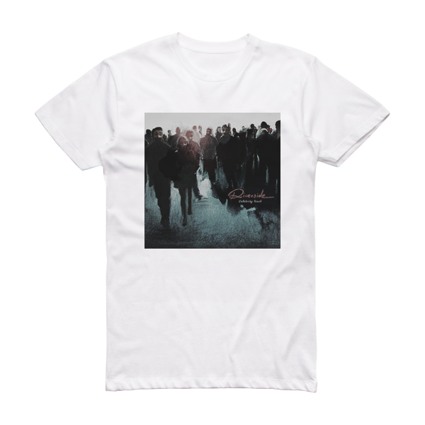 Riverside Celebrity Touch Album Cover T-Shirt White