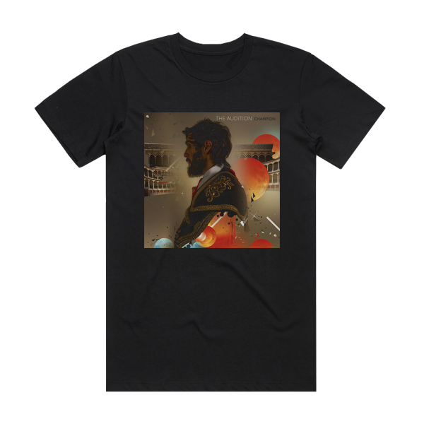 The Audition Champion Album Cover T-Shirt Black