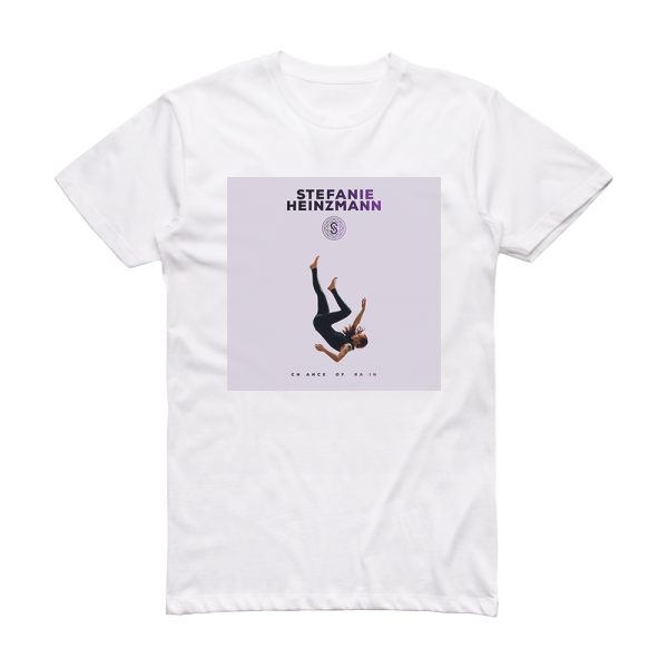 Stefanie Heinzmann Chance Of Rain Album Cover T-Shirt White