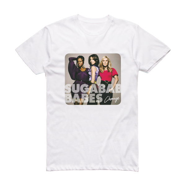 Sugababes Change 1 Album Cover T-Shirt White