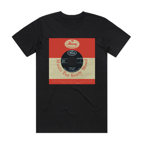 The Big Bopper Chantilly Lace Album Cover T-Shirt Black