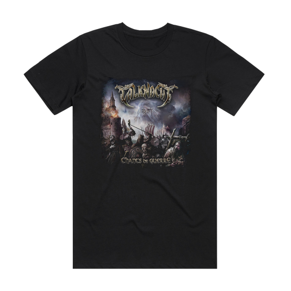 Valknacht Chants De Guerre Album Cover T-Shirt Black