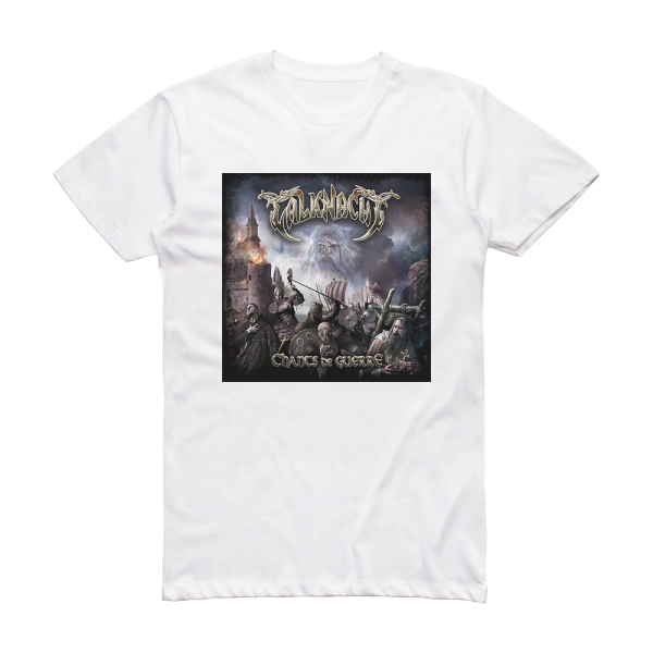 Valknacht Chants De Guerre Album Cover T-Shirt White