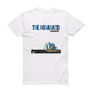 The Aquabats Charge Album Cover T-Shirt White