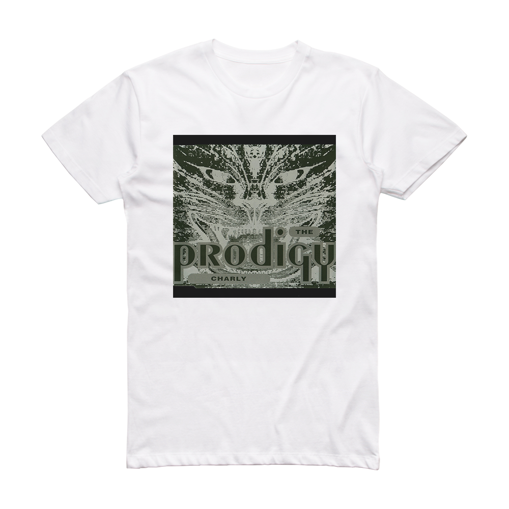 The Prodigy Charly Album Cover T-Shirt White – ALBUM COVER T-SHIRTS