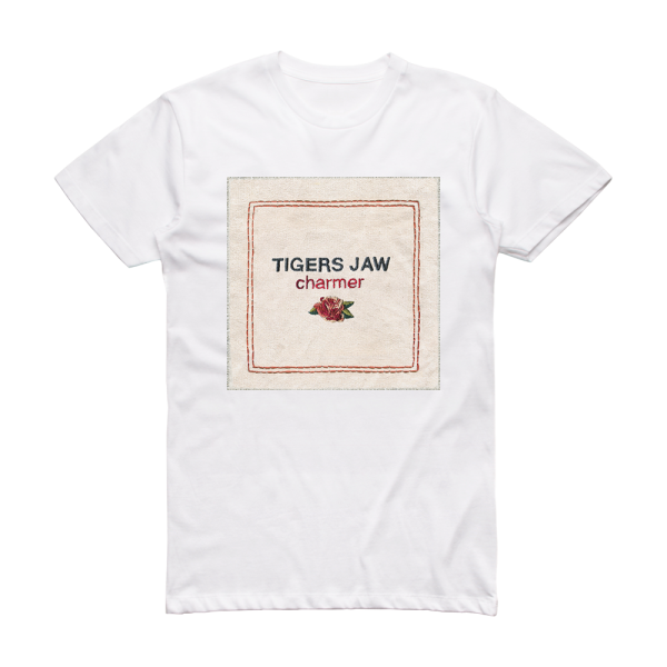 Tigers Jaw Charmer Album Cover T-Shirt White