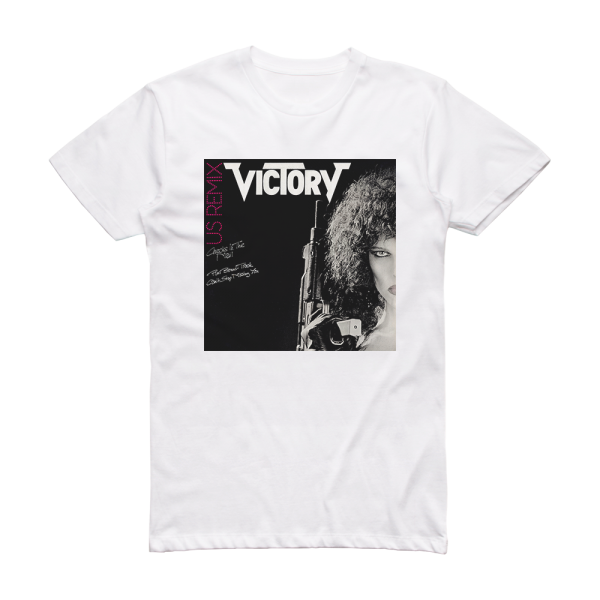 Victory Checks In The Mail  Us Remix Album Cover T-Shirt White