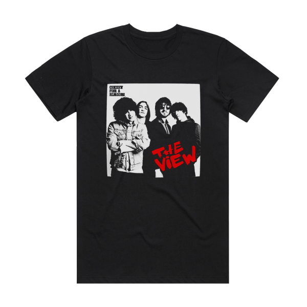 The View Cheeky For A Reason Album Cover T-Shirt Black