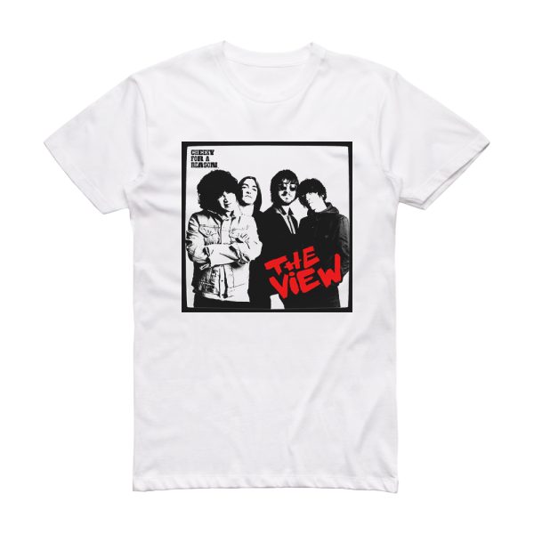 The View Cheeky For A Reason Album Cover T-Shirt White