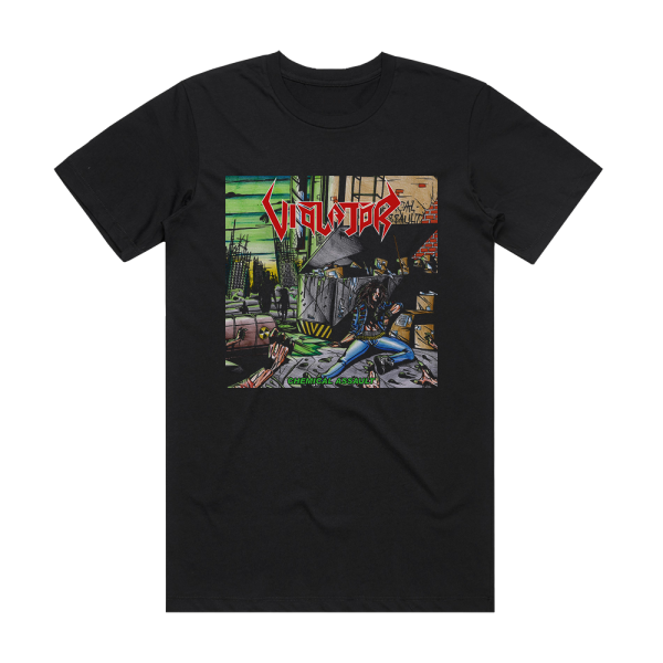 Violator Chemical Assault Album Cover T-Shirt Black