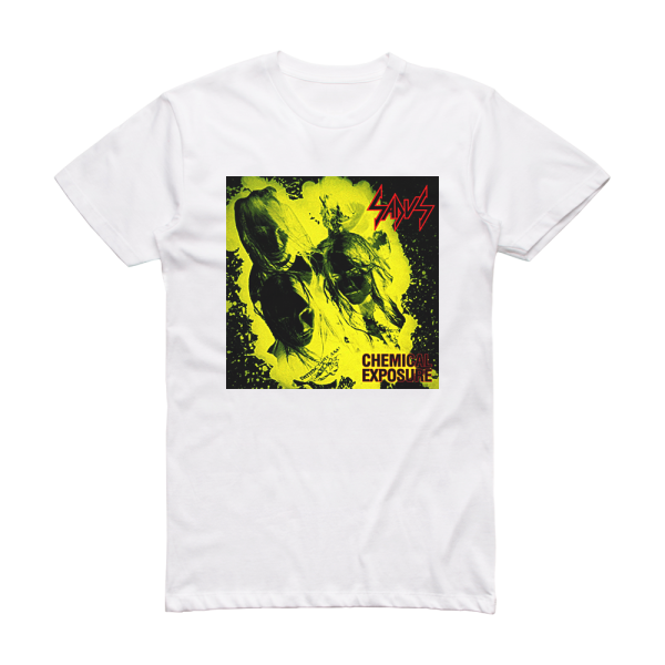 Sadus Chemical Exposure Album Cover T-Shirt White