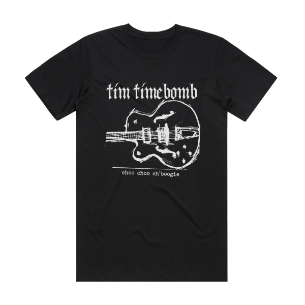 Tim Timebomb Choo Choo Chboogie 2 Album Cover T-Shirt Black