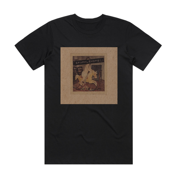 Sparklehorse Chords Ive Known Album Cover T-Shirt Black