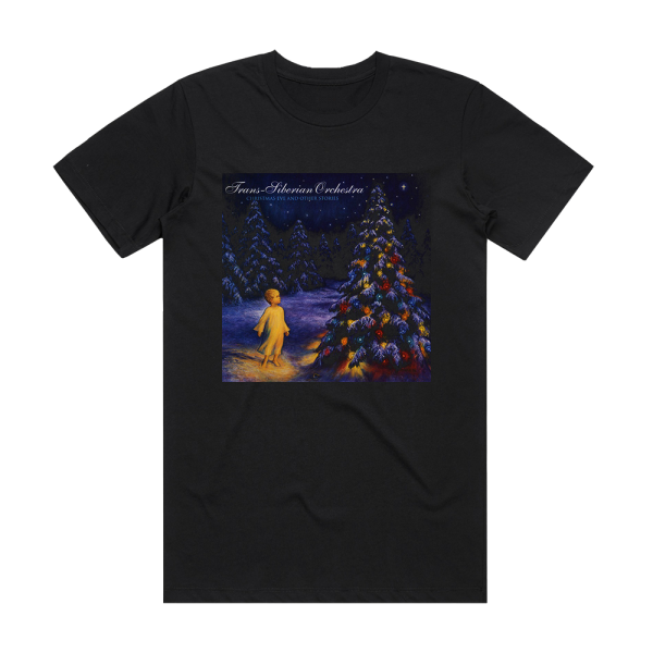 Trans-Siberian Orchestra Christmas Eve And Other Stories Album Cover T-Shirt Black