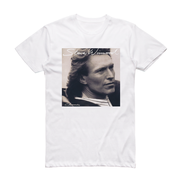 Steve Winwood Chronicles Album Cover T-Shirt White