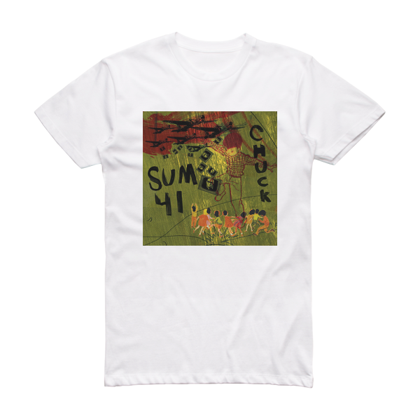 Sum 41 Chuck 1 Album Cover T-Shirt White