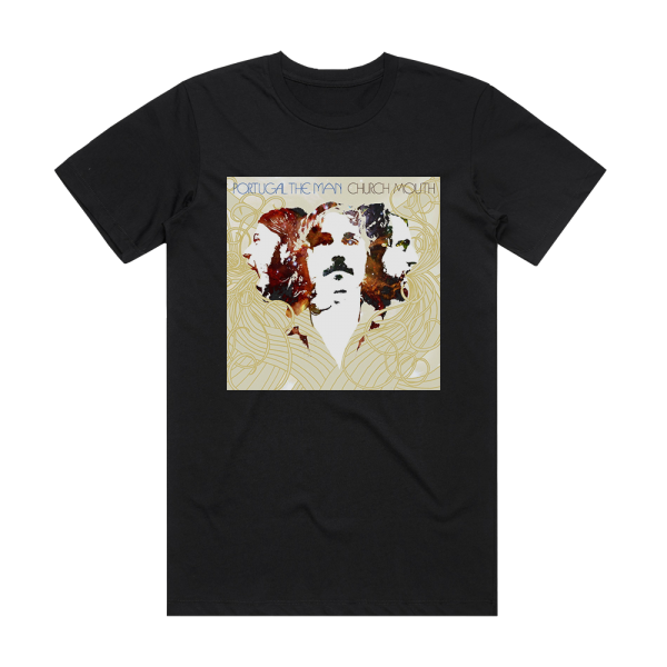 Portugal The Man Church Mouth Album Cover T-Shirt Black