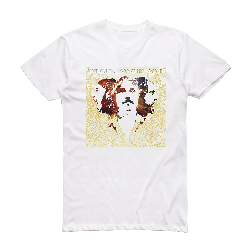 Portugal The Man Church Mouth Album Cover T-Shirt White – ALBUM COVER T ...