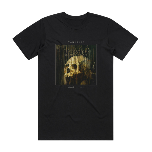 Vanhelgd Church Of Death Album Cover T-Shirt Black