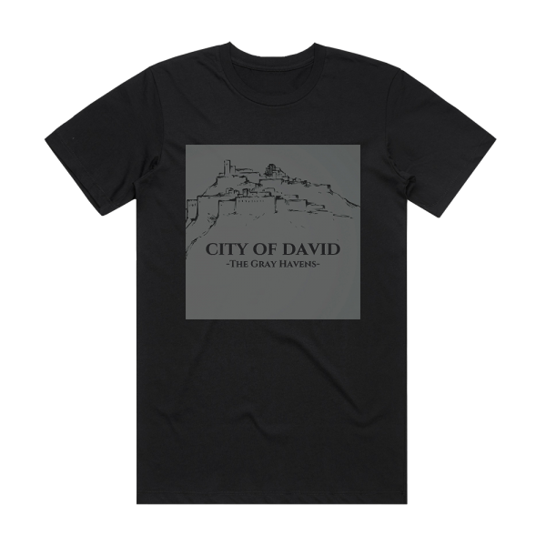 The Gray Havens City Of David Album Cover T-Shirt Black