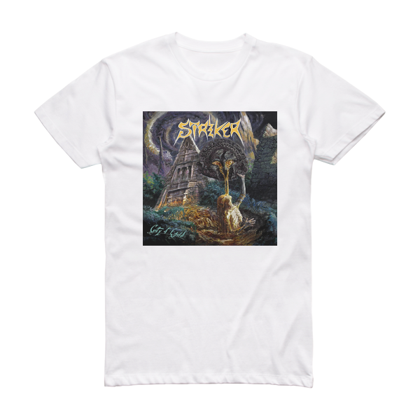 Striker City Of Gold Album Cover T-Shirt White