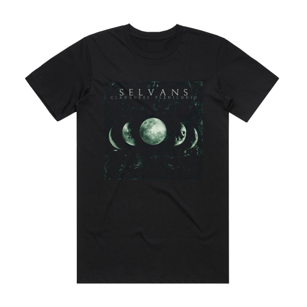 Selvans Clangores Plenilunio Album Cover T-Shirt Black