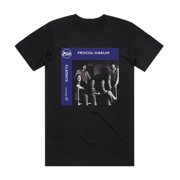 Procol Harum Classics Volume 17 Album Cover T-Shirt Black