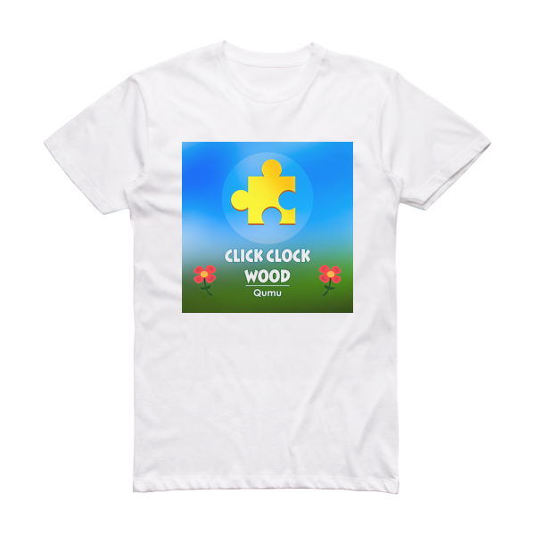 Qumu Click Clock Wood Spring From Banjo Kazooie Album Cover T-Shirt White