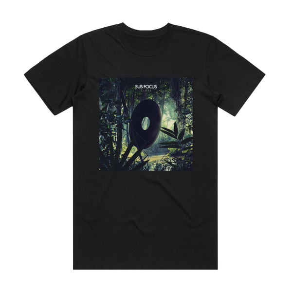 Sub Focus Close Remixes Album Cover T-Shirt Black