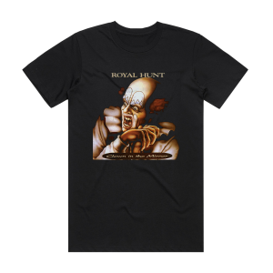 Royal Hunt Clown In The Mirror Album Cover T-Shirt Black