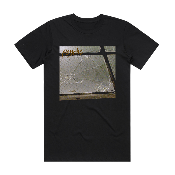 Psyche Club Salvation Album Cover T-Shirt Black