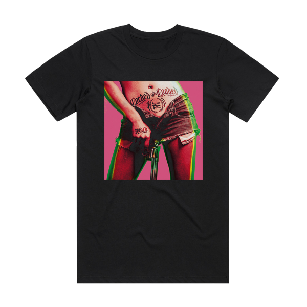 Revolting Cocks Cocked And Loaded Album Cover T-Shirt Black